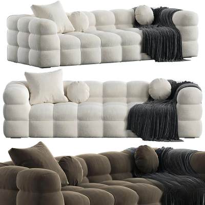 现代布艺沙发-2